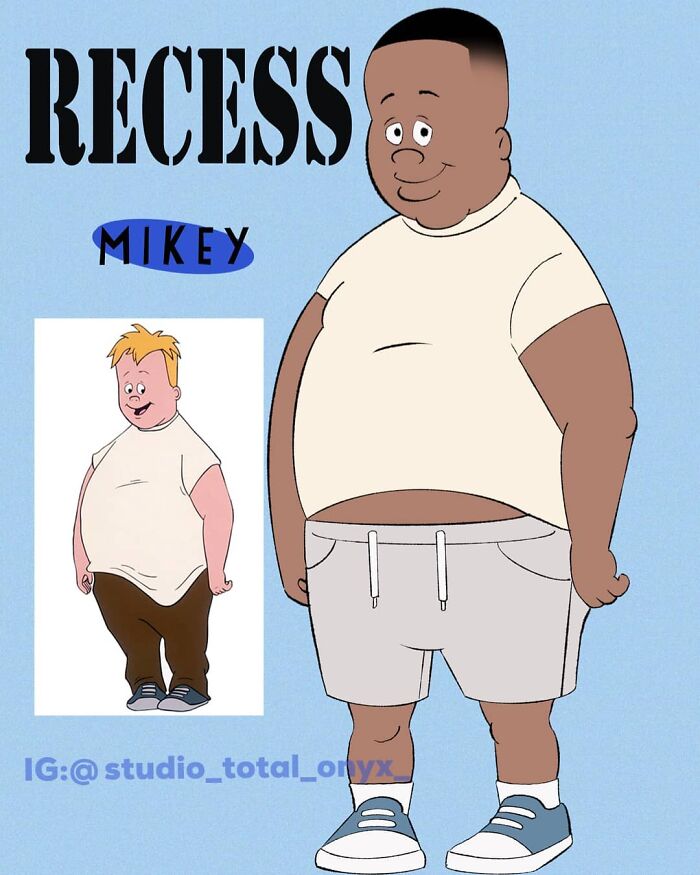 This Artist Makes Black Characters For Classic Cartoons (New Pics)