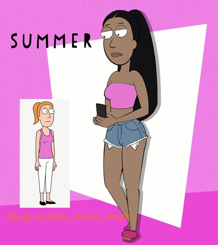 This Artist Makes Black Characters For Classic Cartoons (New Pics)