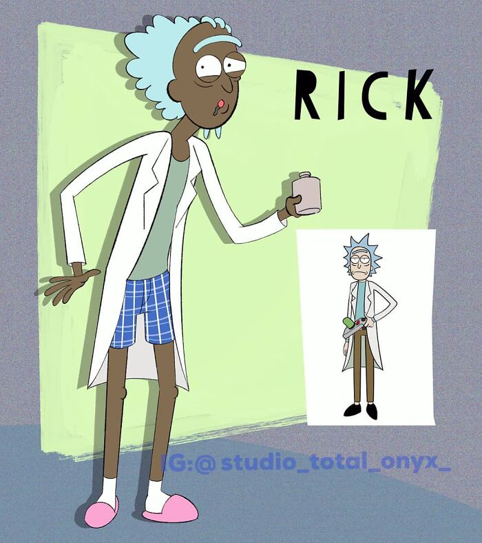 This Artist Makes Black Characters For Classic Cartoons (New Pics)