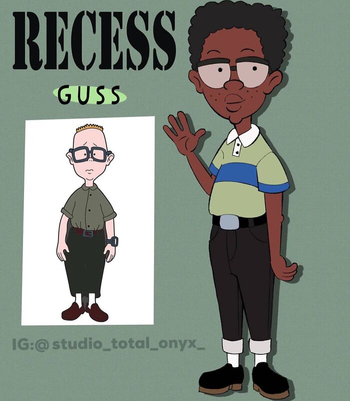 This Artist Makes Black Characters For Classic Cartoons (New Pics)