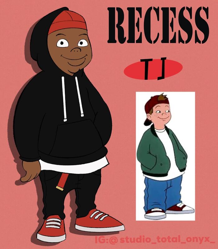 This Artist Makes Black Characters For Classic Cartoons (New Pics)