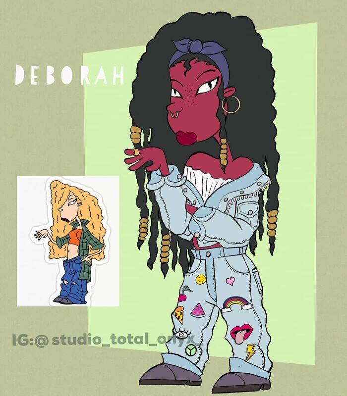 This Artist Makes Black Characters For Classic Cartoons (New Pics)