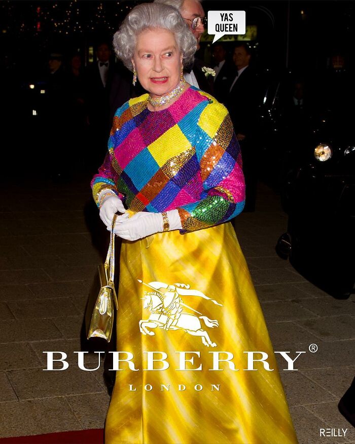 This Guy Uses Queen Elizabeth As Inspiration For His Hilarious Montages (66 Pics)