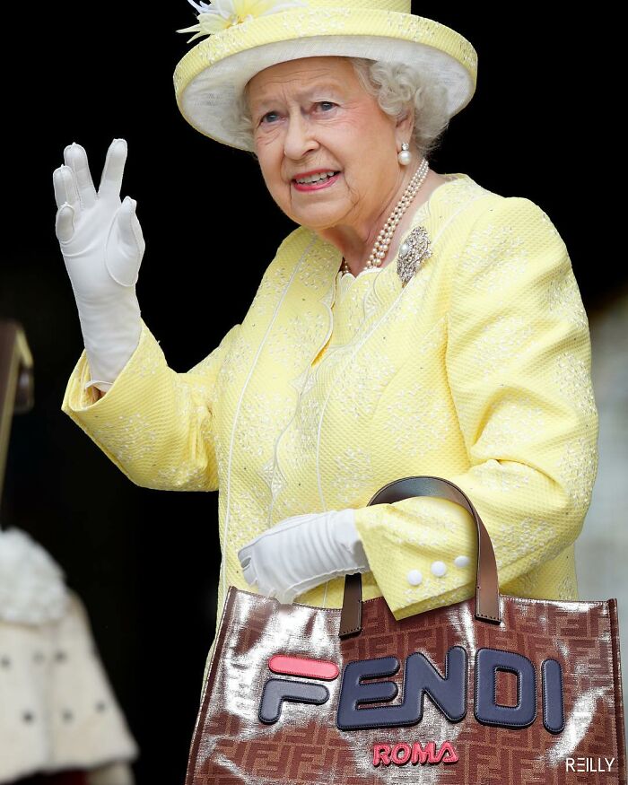 This Guy Uses Queen Elizabeth As Inspiration For His Hilarious Montages (66 Pics)