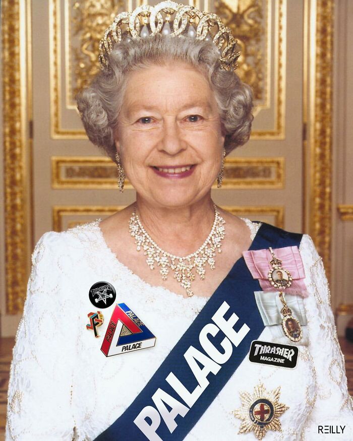This Guy Uses Queen Elizabeth As Inspiration For His Hilarious Montages (66 Pics)