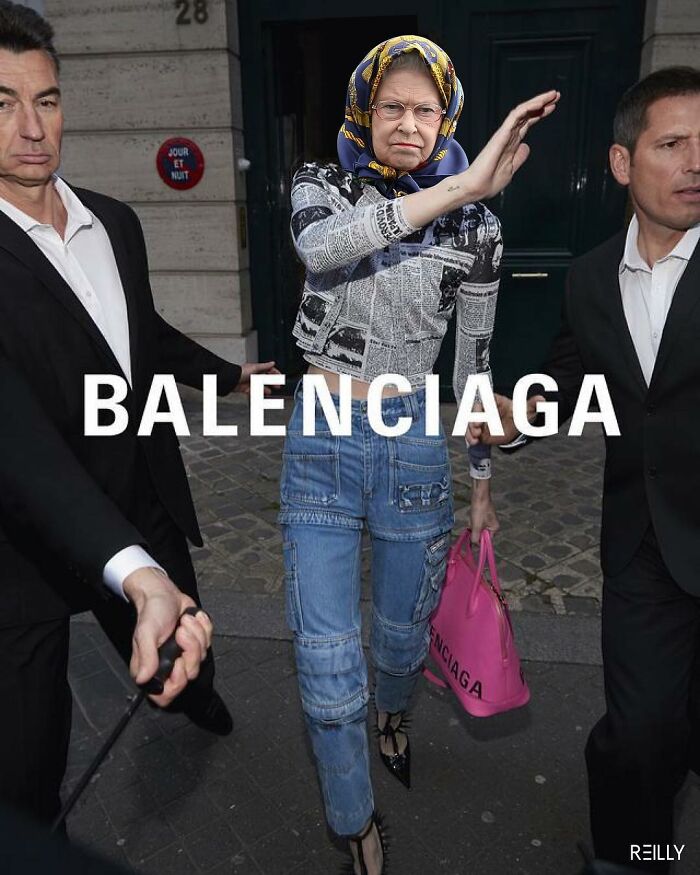 This Guy Uses Queen Elizabeth As Inspiration For His Hilarious Montages (66 Pics)