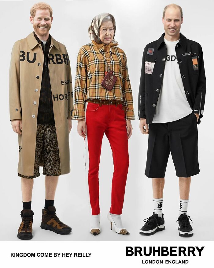 This Guy Uses Queen Elizabeth As Inspiration For His Hilarious Montages (66 Pics)