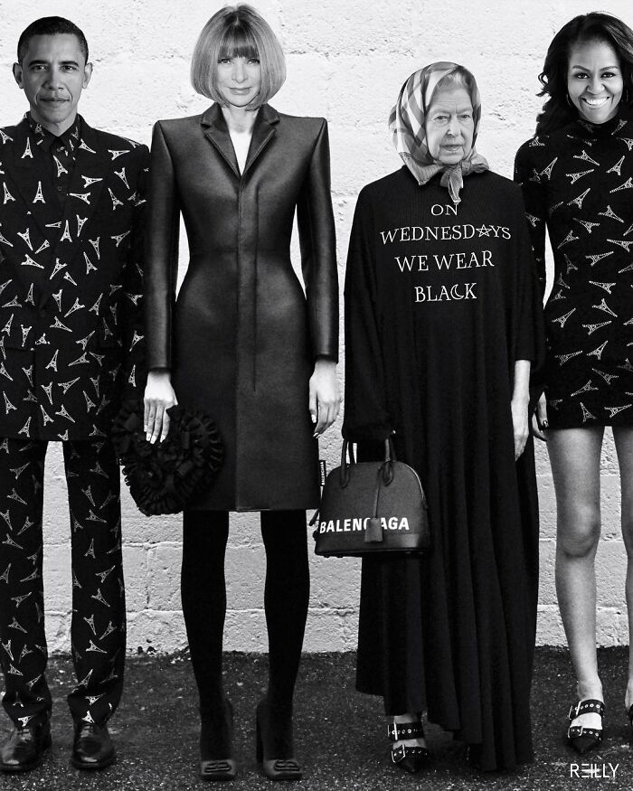 This Guy Uses Queen Elizabeth As Inspiration For His Hilarious Montages (66 Pics)