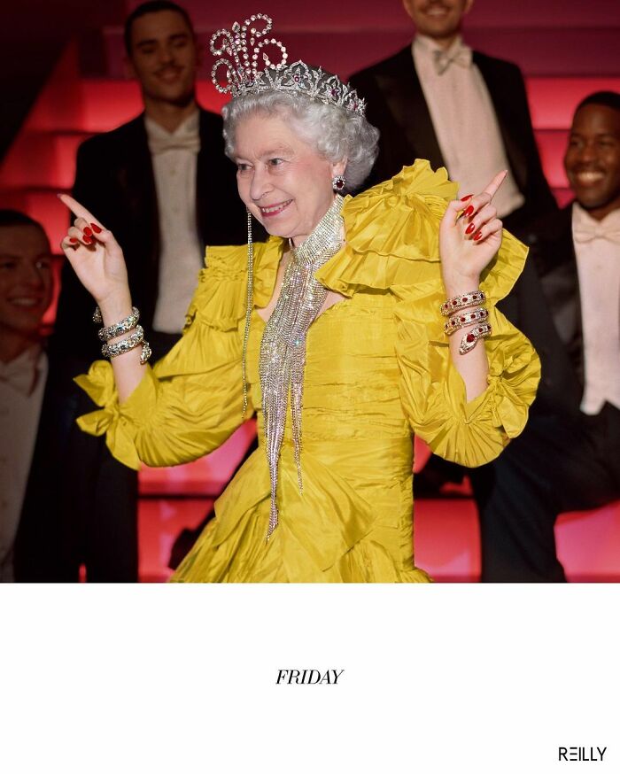 This Guy Uses Queen Elizabeth As Inspiration For His Hilarious Montages (66 Pics)