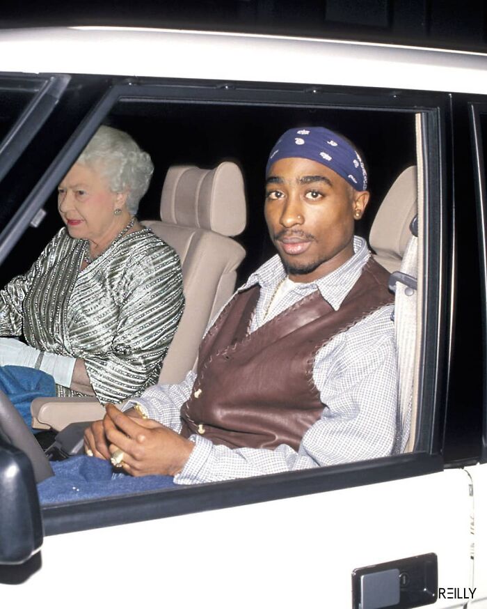 This Guy Uses Queen Elizabeth As Inspiration For His Hilarious Montages (66 Pics)