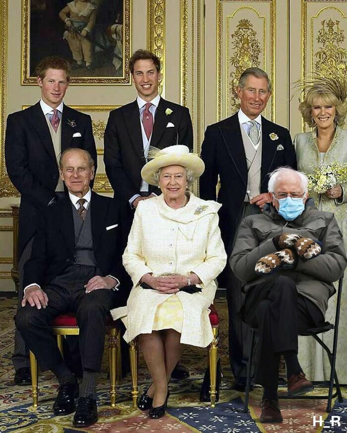 This Guy Uses Queen Elizabeth As Inspiration For His Hilarious Montages (66 Pics)
