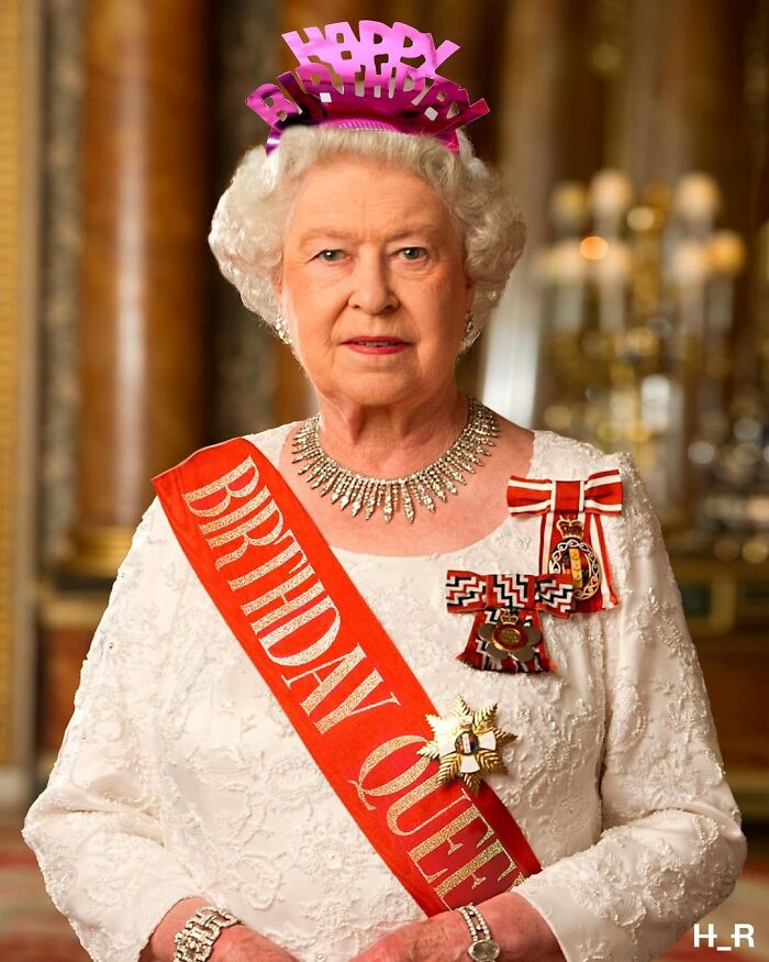 This Guy Uses Queen Elizabeth As Inspiration For His Hilarious Montages (66 Pics)