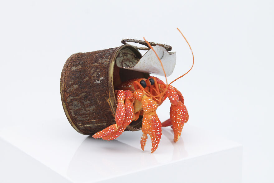 I've Created These Animal Sculptures To Show The Consequences Of Ocean Pollution I've Created These Animal Sculptures To Show The Consequences Of Ocean Pollution