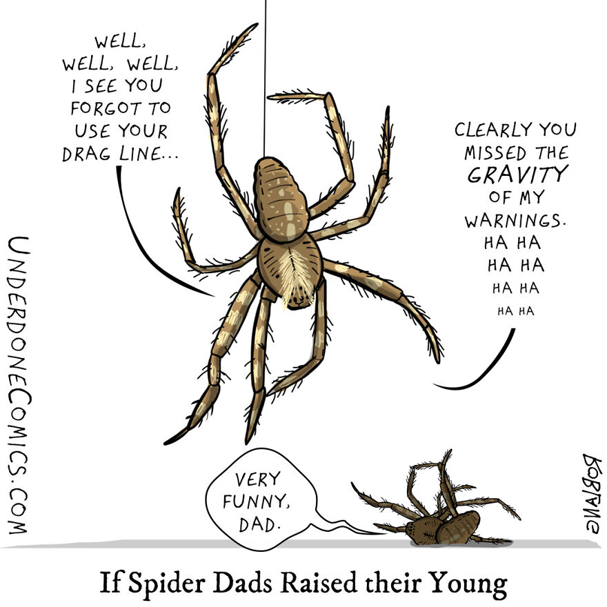 Spider Kids Are Missing Out On Dad Jokes