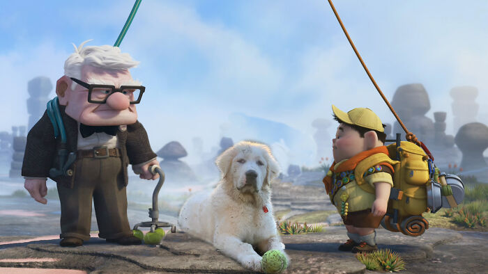 Mr. Carl Fredricksen Is Not Happy!