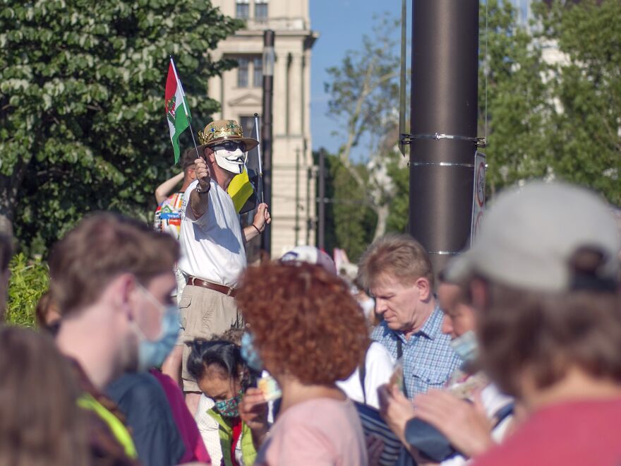 Budapest Demonstration "No Fudan"