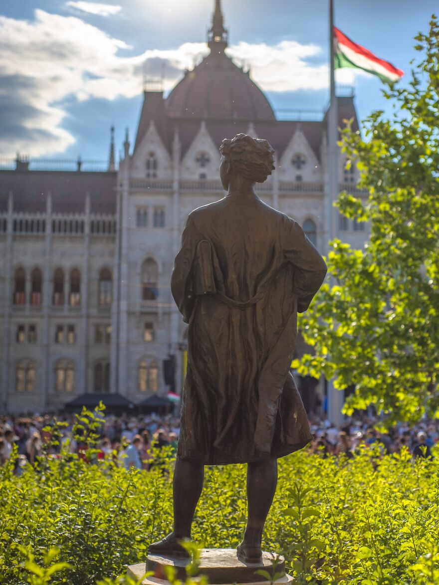 Budapest Demonstration "No Fudan"