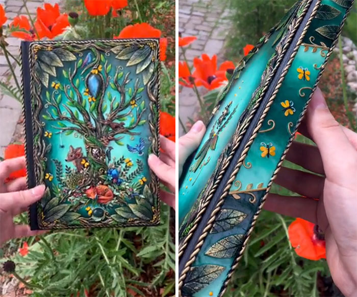 I Love Making Notebook Covers Out Of Polymer Clay