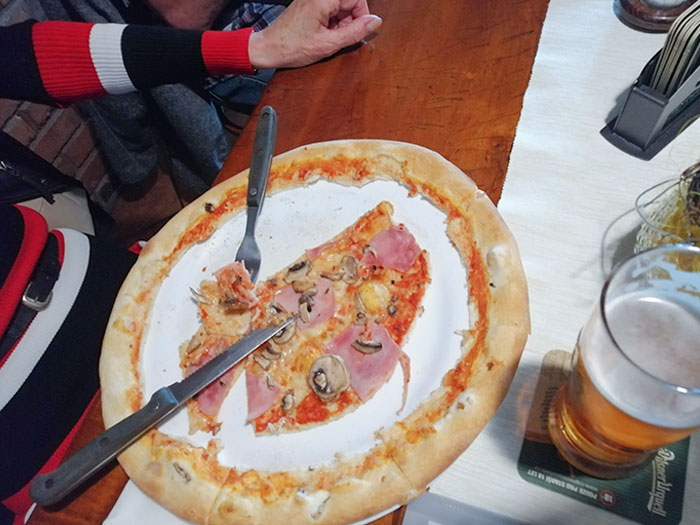 The Way My Grandma Eats Pizza