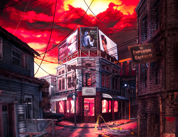 I’ve Created A Miniature Version Of A Town From Stephen King’s Novel