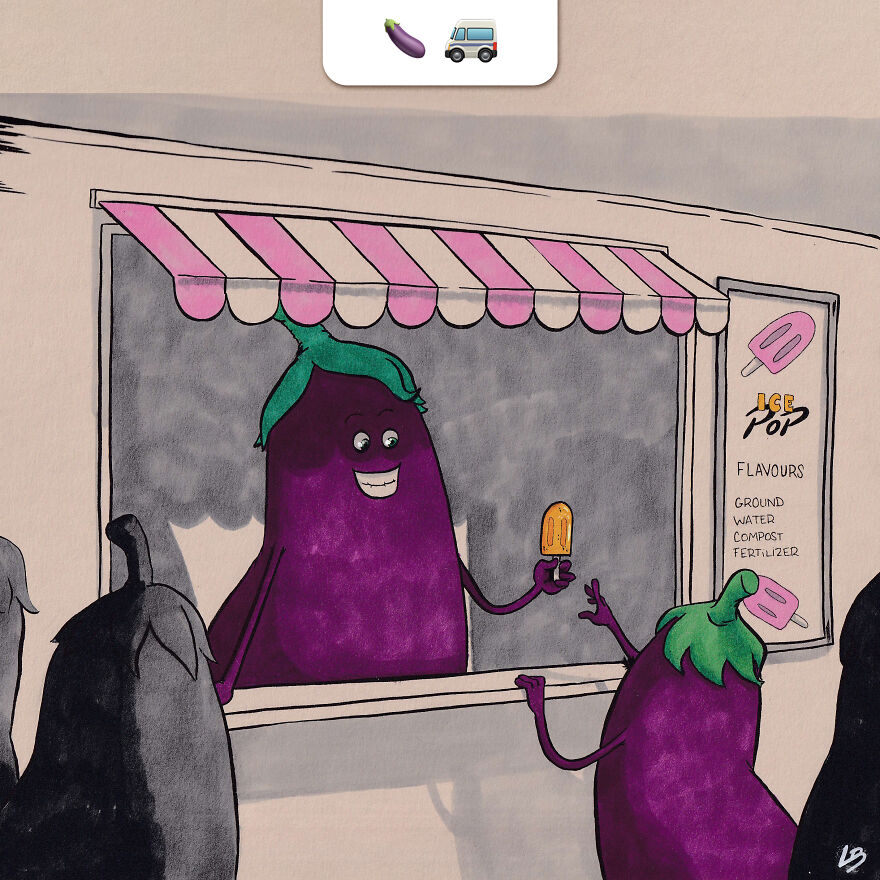 I Asked My Community Combinations Of Emojis To Make Drawings Out Of It And Here Is The Result.