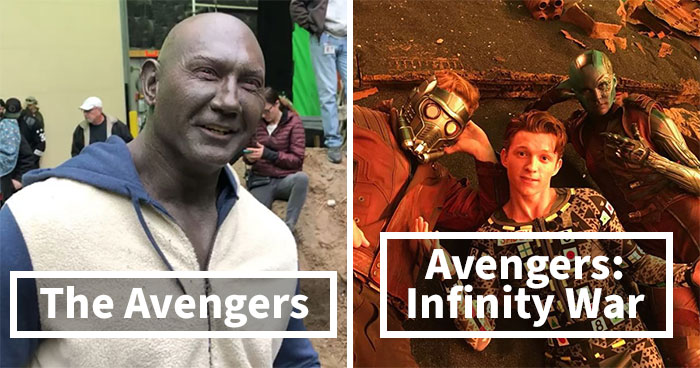 30 Wholesome And Unexpected Behind-The-Scenes Pics That Show The Special Marvel Movie Magic