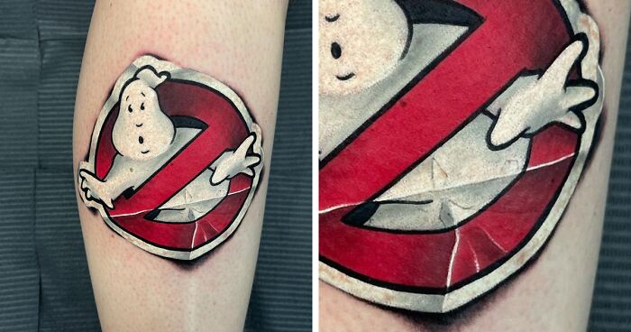 This Artist Created 30 Tattoos That Look Like Stickers That Would Peel Right Off Your Skin