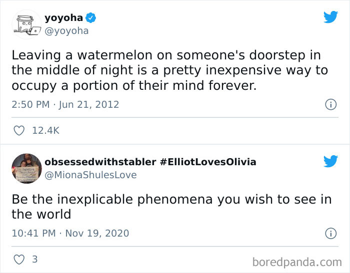 Be The Inexplicable Phenomena You Wish To See In The World