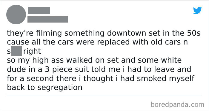 Smoked Myself Back To Segregation