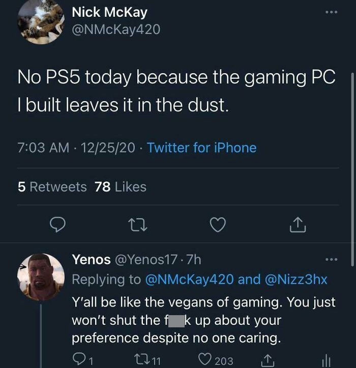 The Vegans Of Gaming