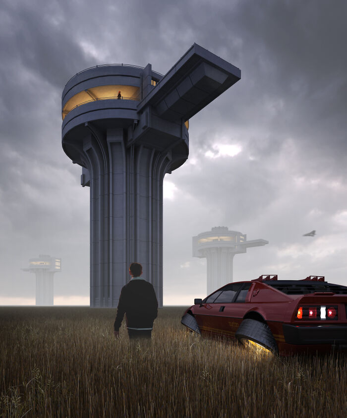 I Played With Some Brutalist Architecture...