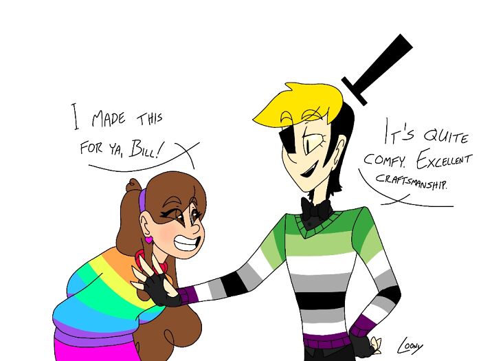 I Hope This Is Good ';w; I Headcanon Bill As Being Aroace