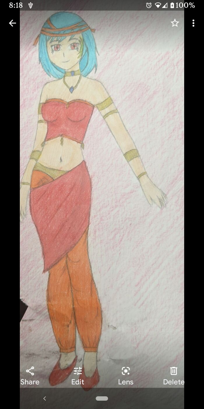 Art I Did Of My Friends Old Oc