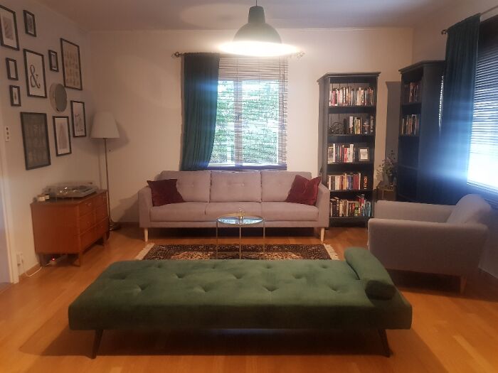 Just Bought A House Few Months Ago, And Decorated Our "Library" Like This