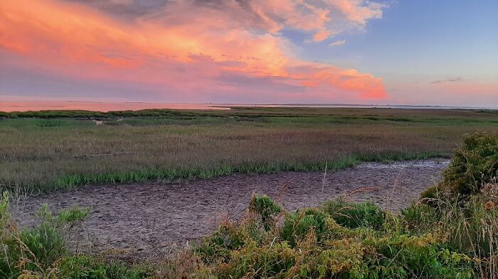 Sunset On Assateague Island, Virginia.