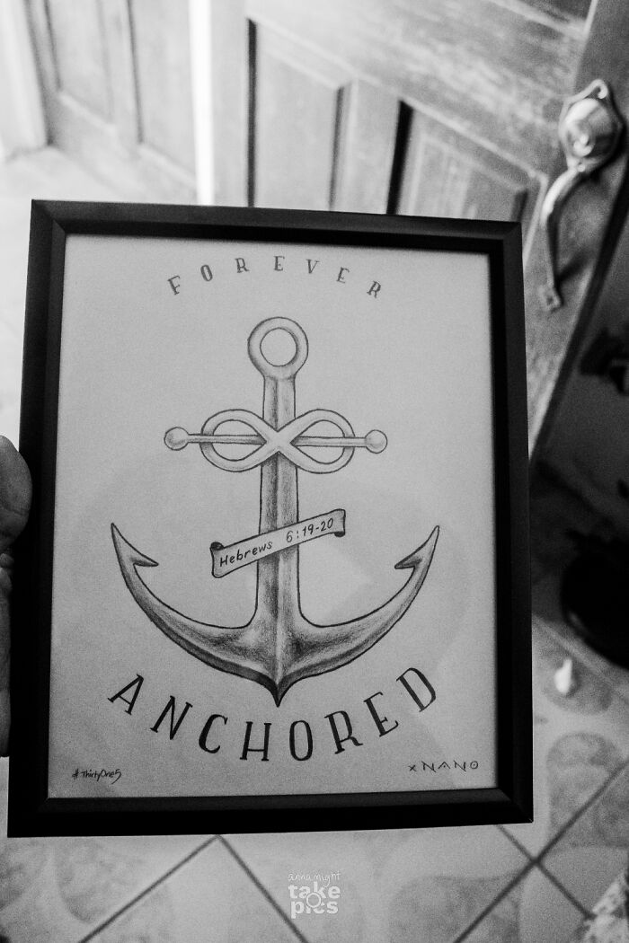 I Drew This For My Sister's 30th Birthday. Pencil On Paper