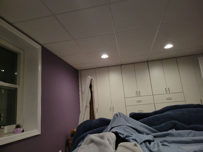 My Bedroom With My Full Built In Wall Closet And Memory Foam Bed