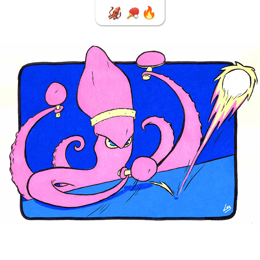 I Asked My Community Combinations Of Emojis To Make Drawings Out Of It And Here Is The Result.