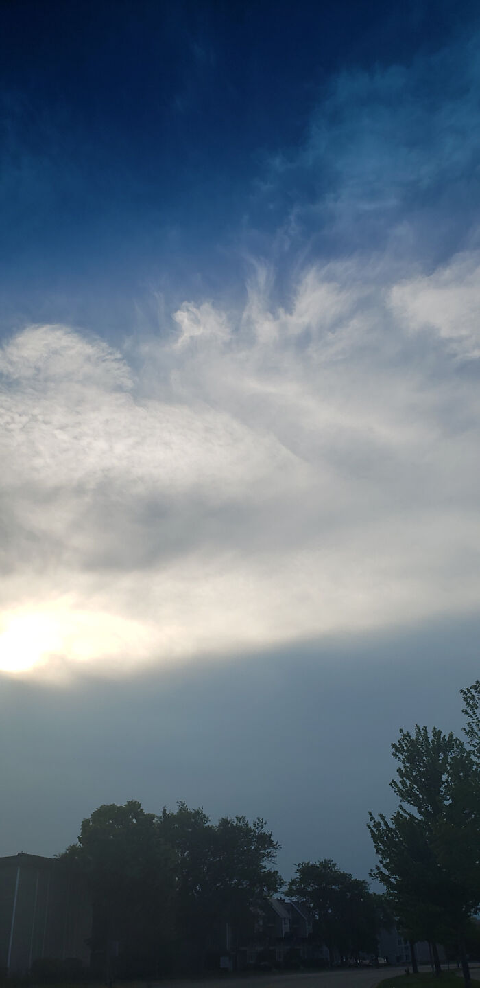 Took This In A Car. Not Photoshopped