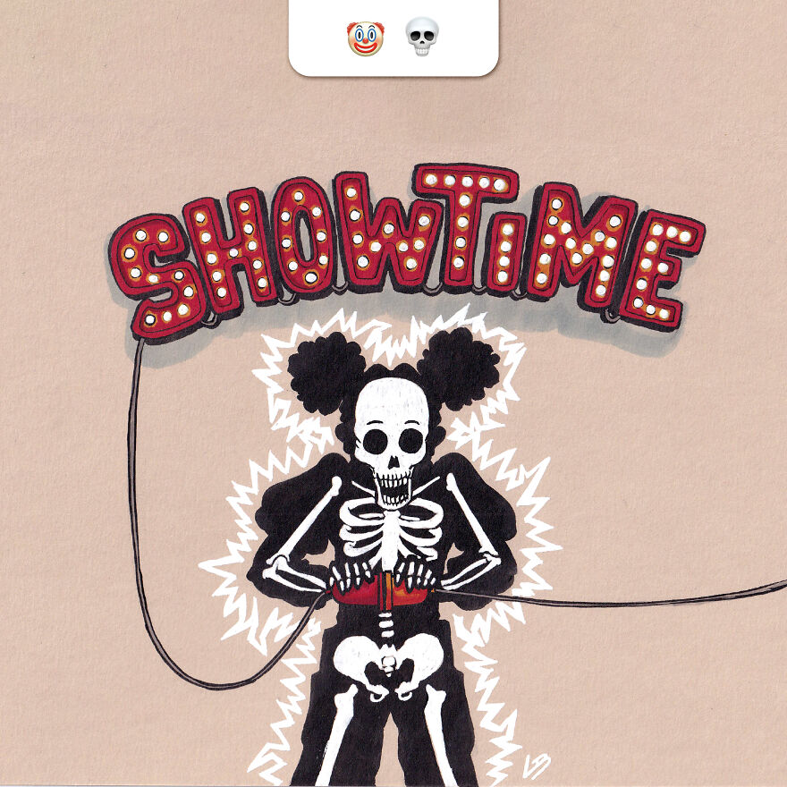 I Asked My Community Combinations Of Emojis To Make Drawings Out Of It And Here Is The Result.