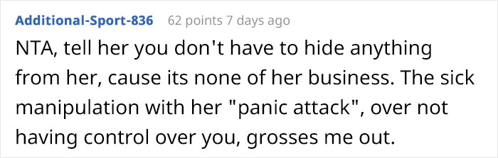 Controlling Mom Loses It When Her Adult Daughter Stops Her From Tracking Her Location At All Times