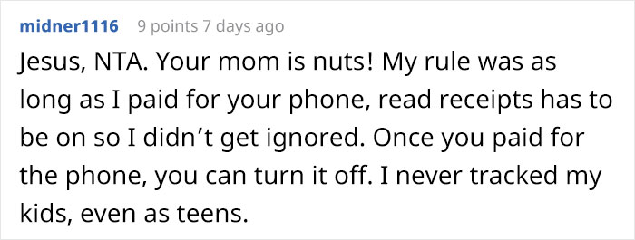 Controlling Mom Loses It When Her Adult Daughter Stops Her From Tracking Her Location At All Times