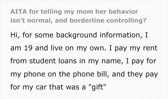 Controlling Mom Loses It When Her Adult Daughter Stops Her From Tracking Her Location At All Times