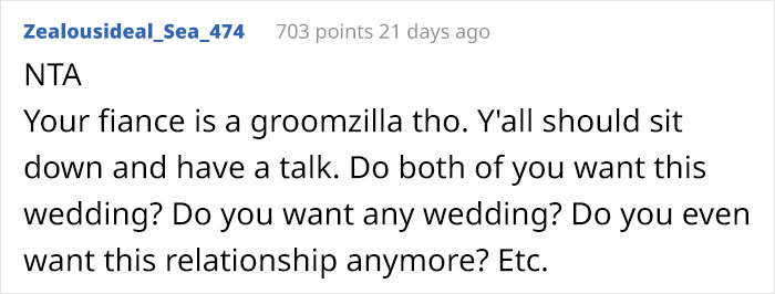 Mother Of The Groom Convinces Her Son That His Bride Has Turned Into A 'Bridezilla', Cries When She Stands Up For Herself Mother Of The Groom Convinces Her Son That His Bride Has Turned Into A 'Bridezilla', Cries When She Stands Up For Herself