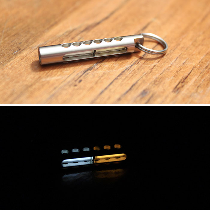 I Got A Keychain That Uses The Radioactive Decay Of Tritium (The Radioactive Isotope Of Hydrogen) To Emit Light