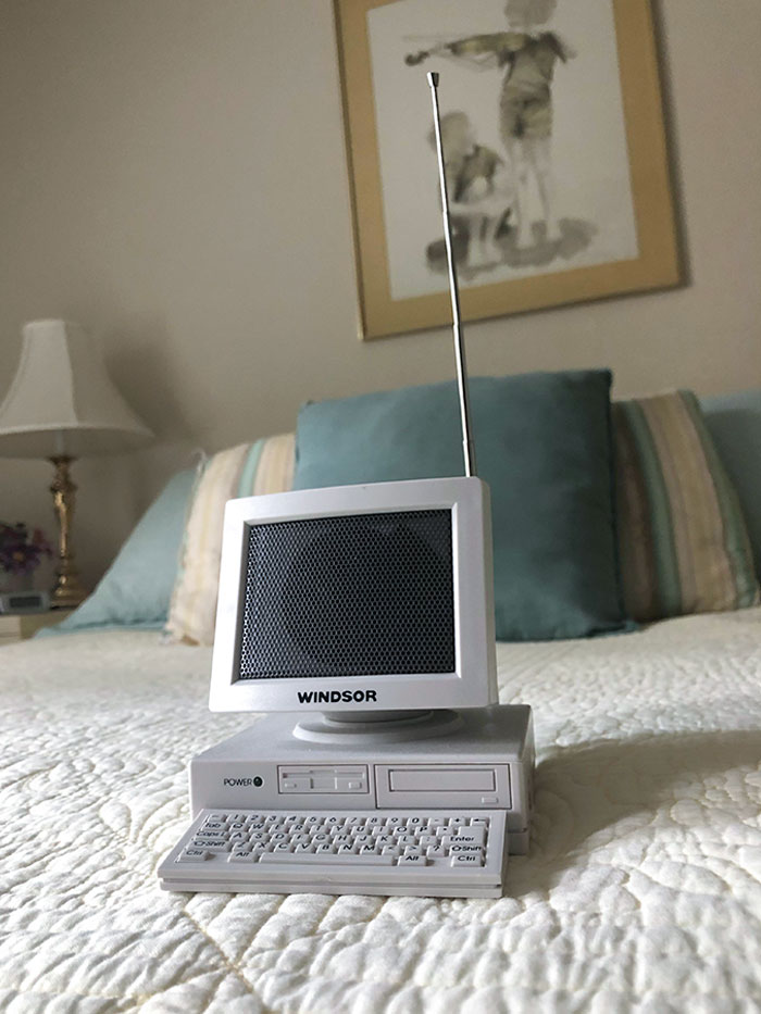 My Grandma Has A Radio That Looks Like An Old Computer