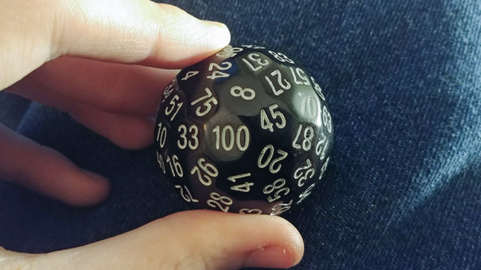 My Dad Has A 100 Sided Die