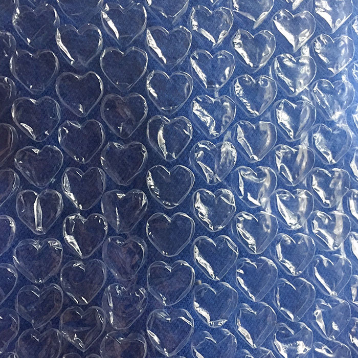 I Got A Package In The Mail Today And The Bubble Wrap Was Heart-Shaped
