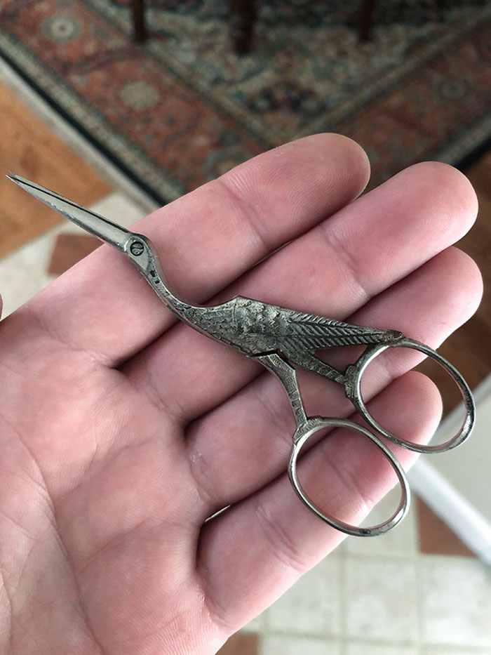 Scissors Shaped Like A Bird