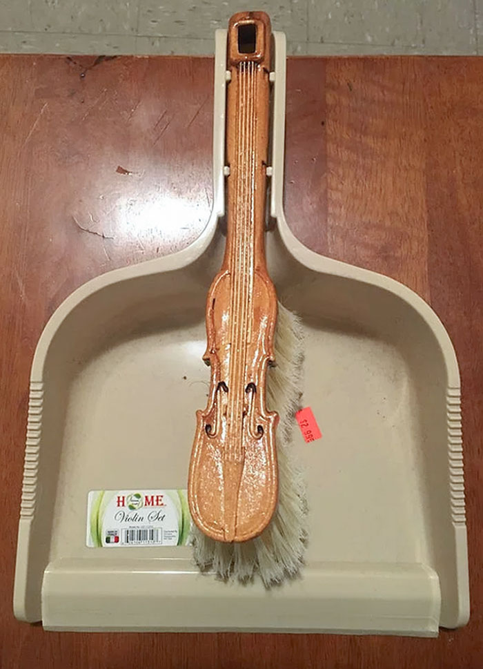 My Dustpan Brush Is A Violin
